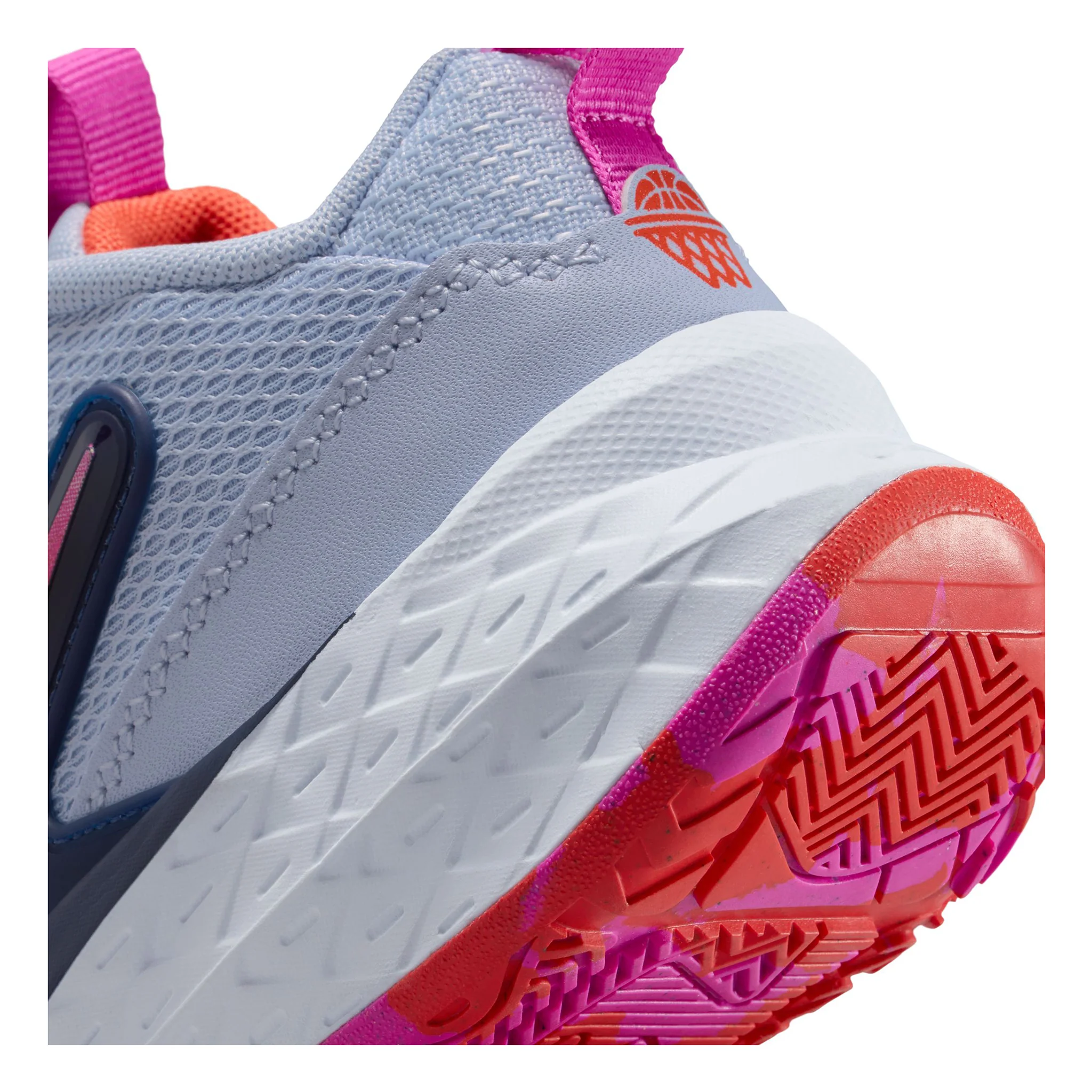 Nike Team Hustle D 12 PS Kids Basketball Shoes - Image 10
