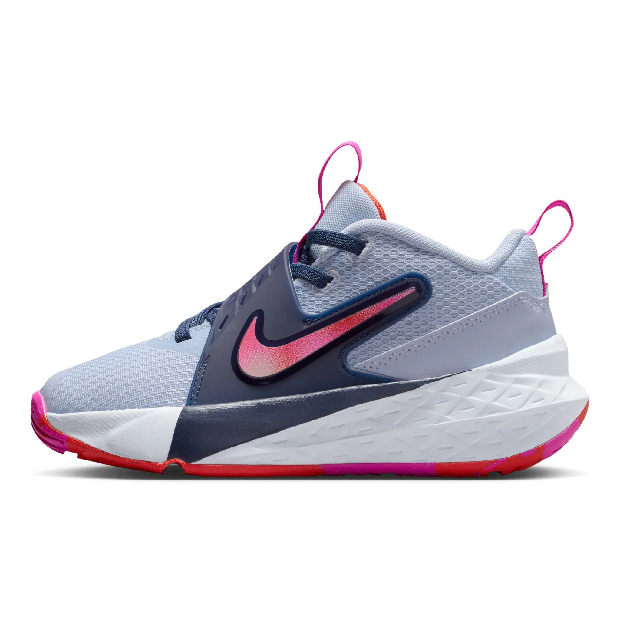 Nike Team Hustle D 12 PS Kids Basketball Shoes - Image 2