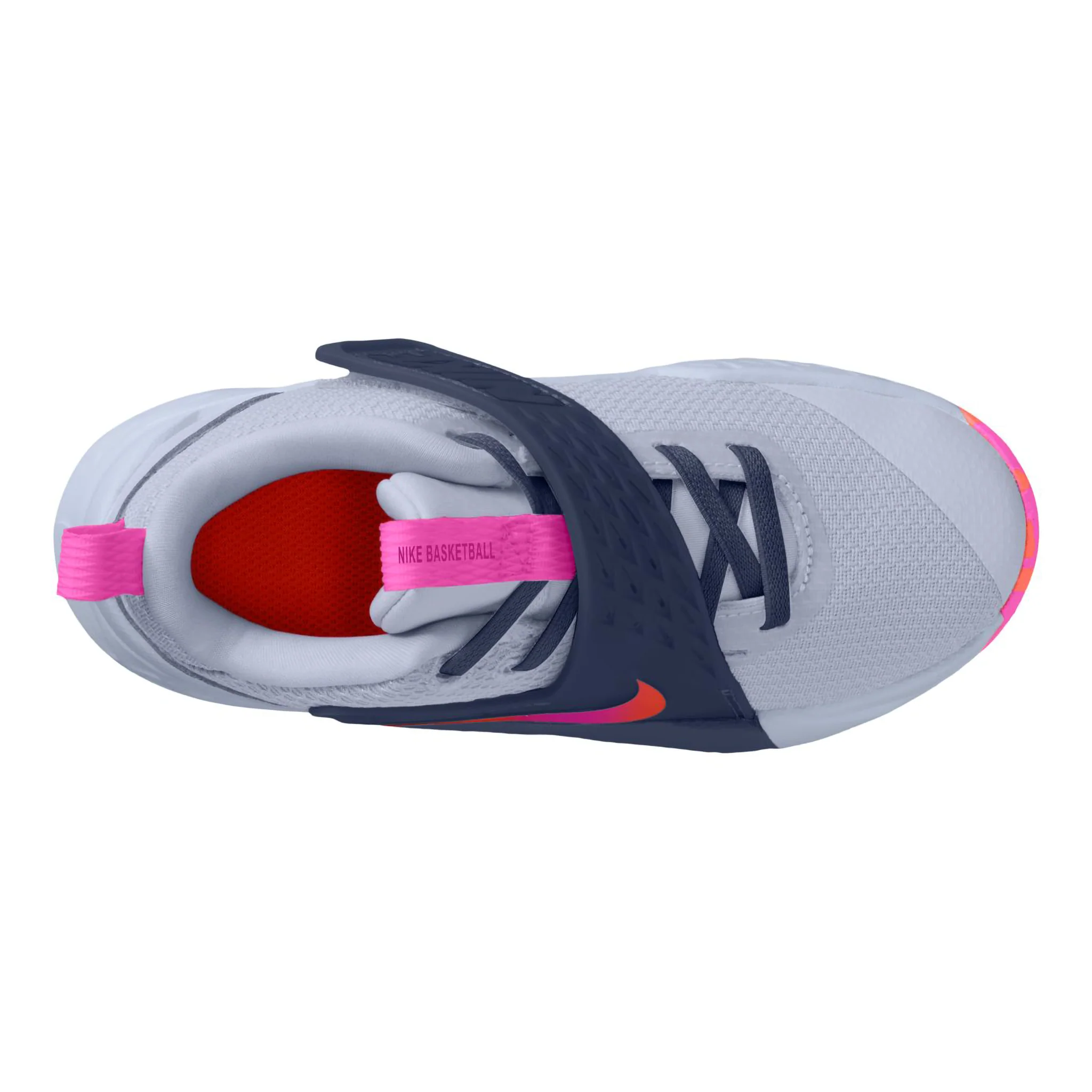 Nike Team Hustle D 12 PS Kids Basketball Shoes - Image 6
