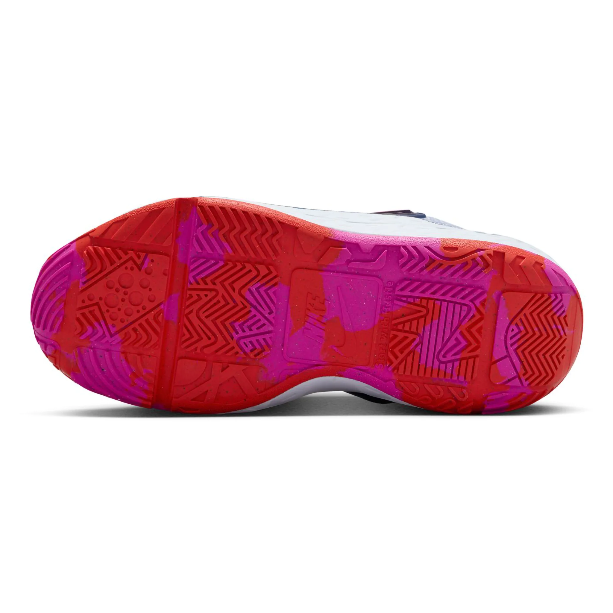 Nike Team Hustle D 12 PS Kids Basketball Shoes - Image 7
