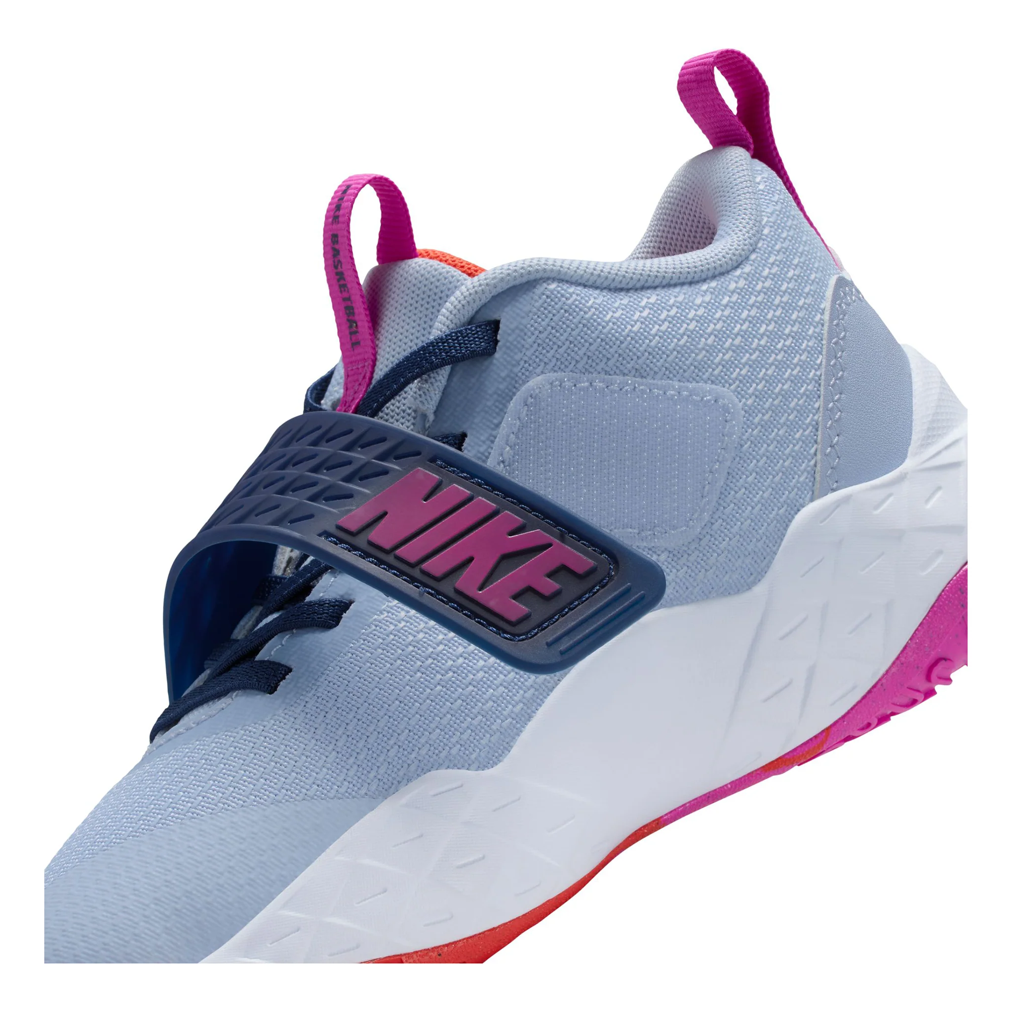 Nike Team Hustle D 12 PS Kids Basketball Shoes - Image 8