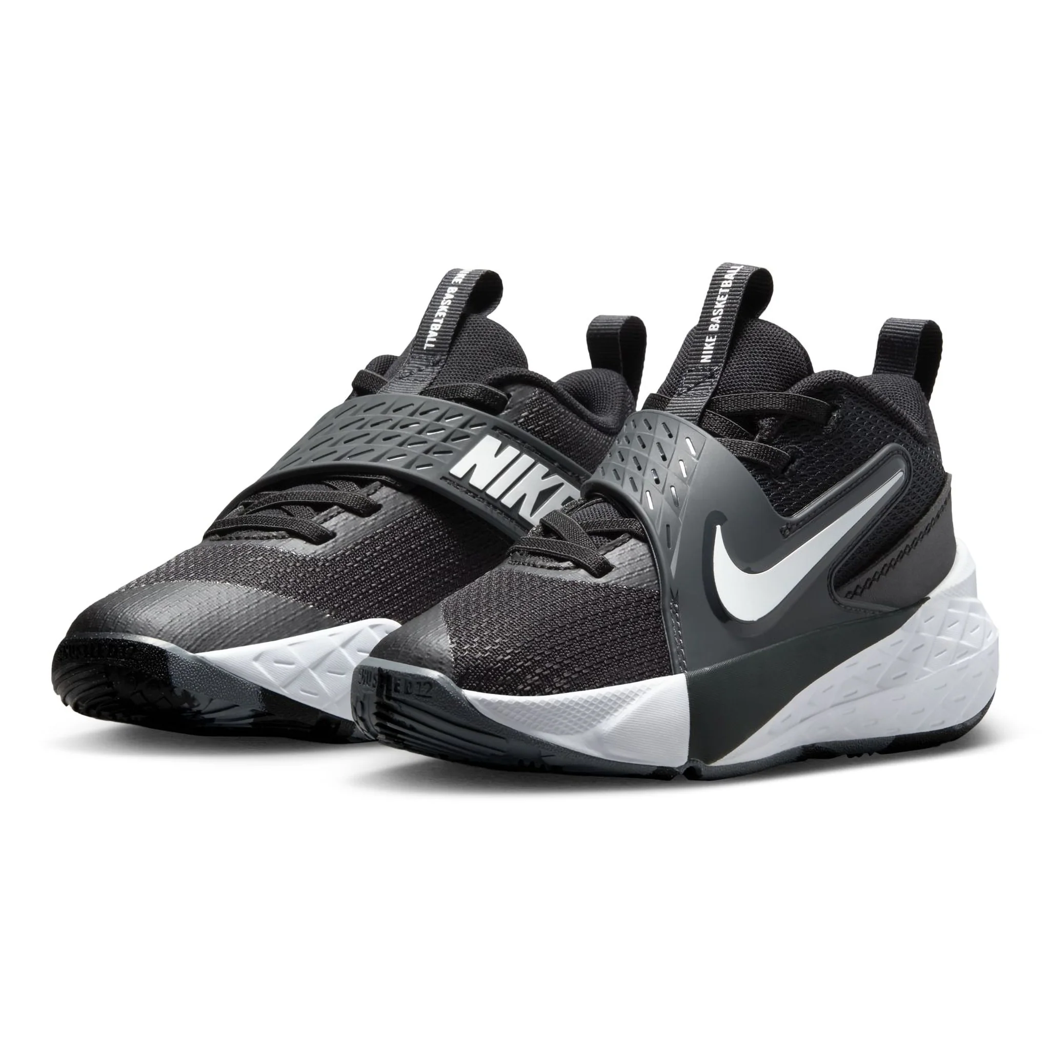 Nike Team Hustle D 12 PS Kids Basketball Shoes - Image 3
