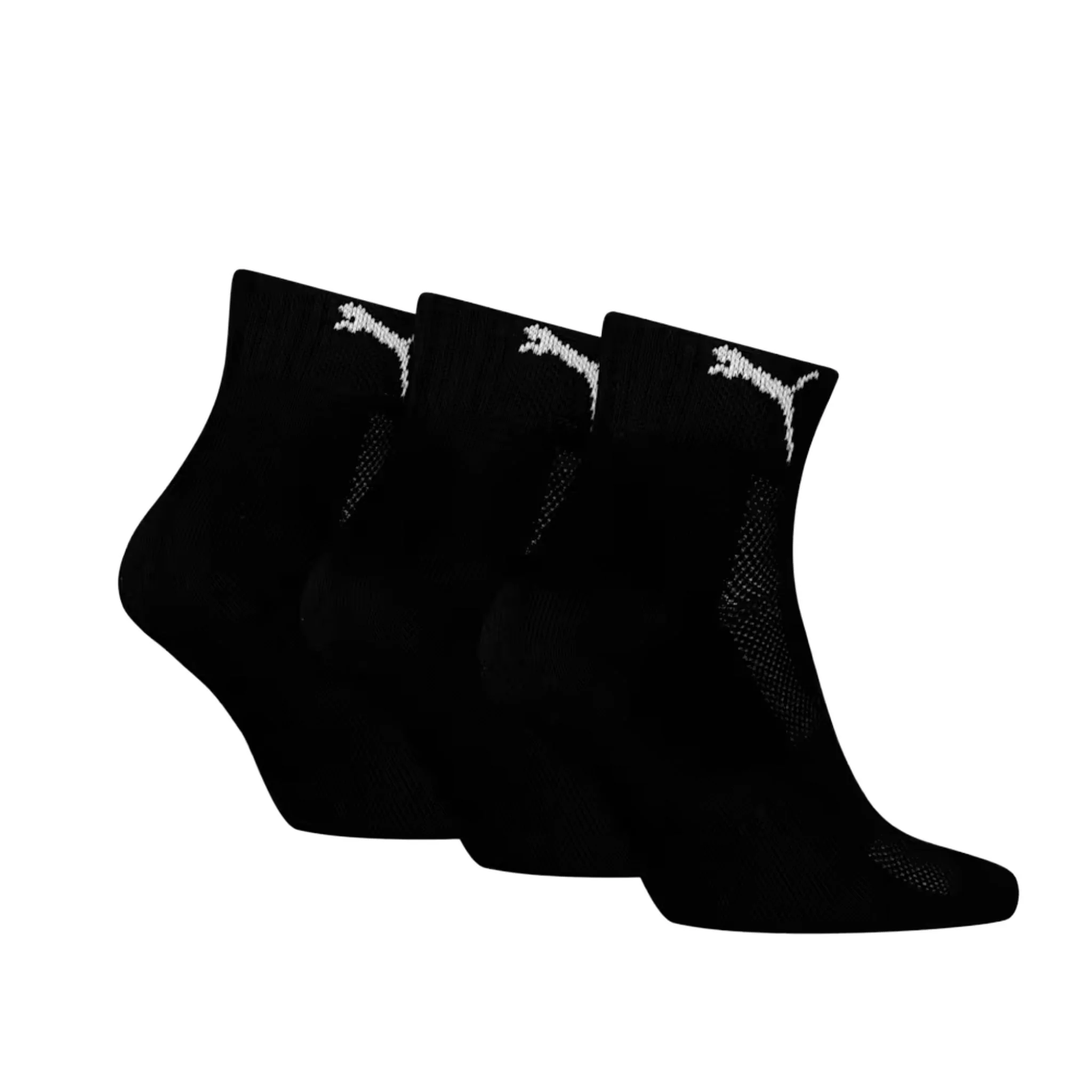 PUMA Cushioned Quarter Socks - 3 Pack - Image 2