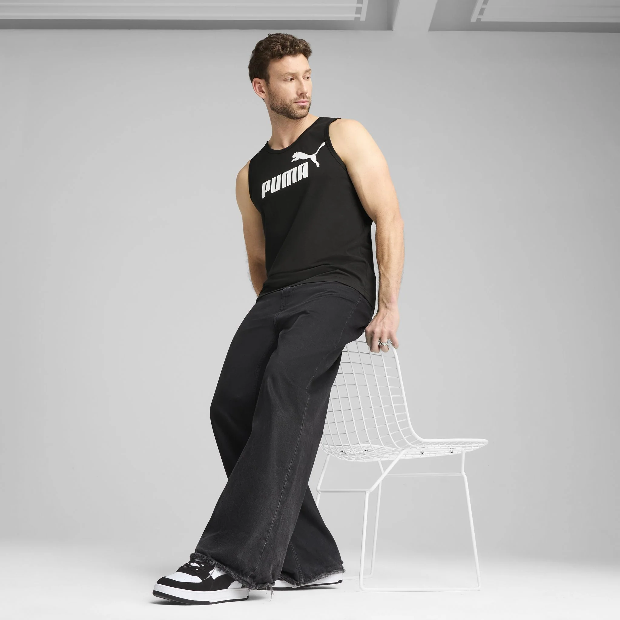 PUMA ESS No.1 Logo Mens Tank - Image 2