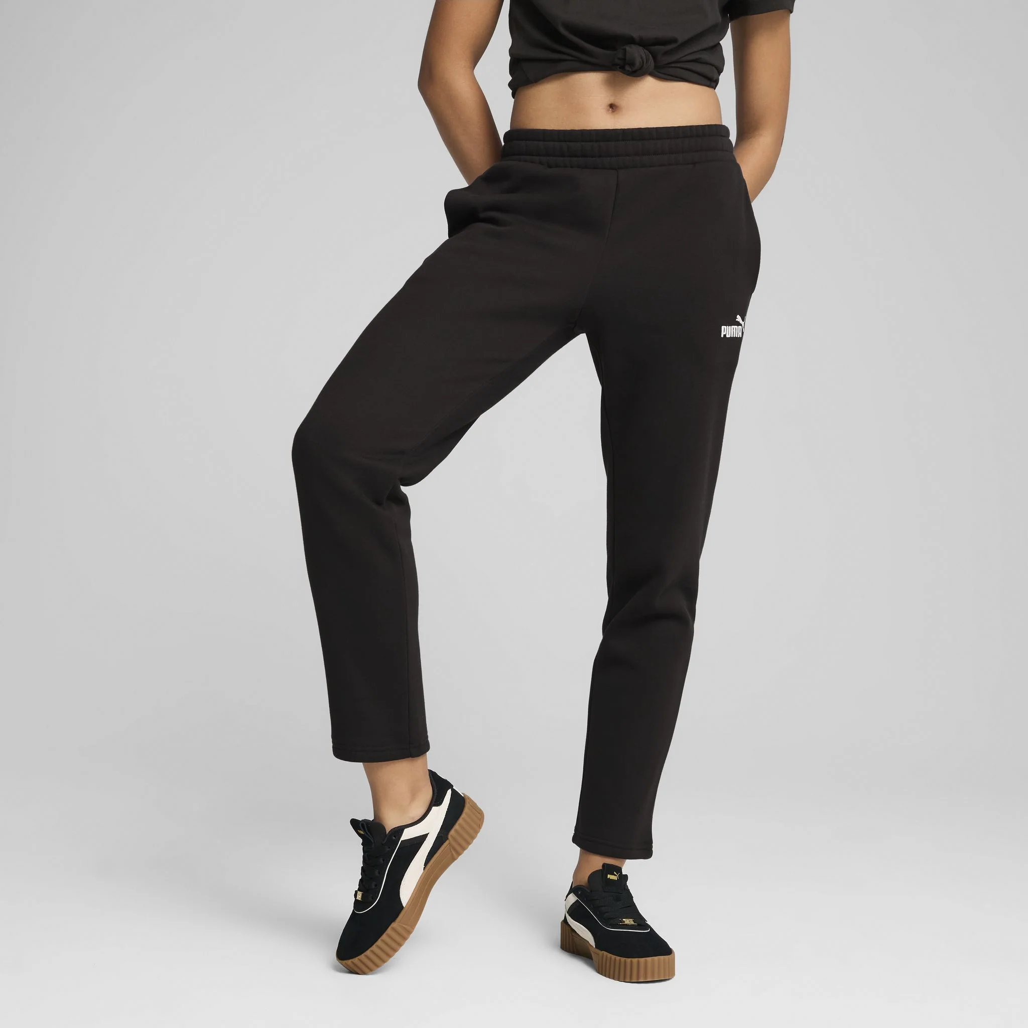 PUMA ESS No.1 Logo Womens Sweatpants - Image 3