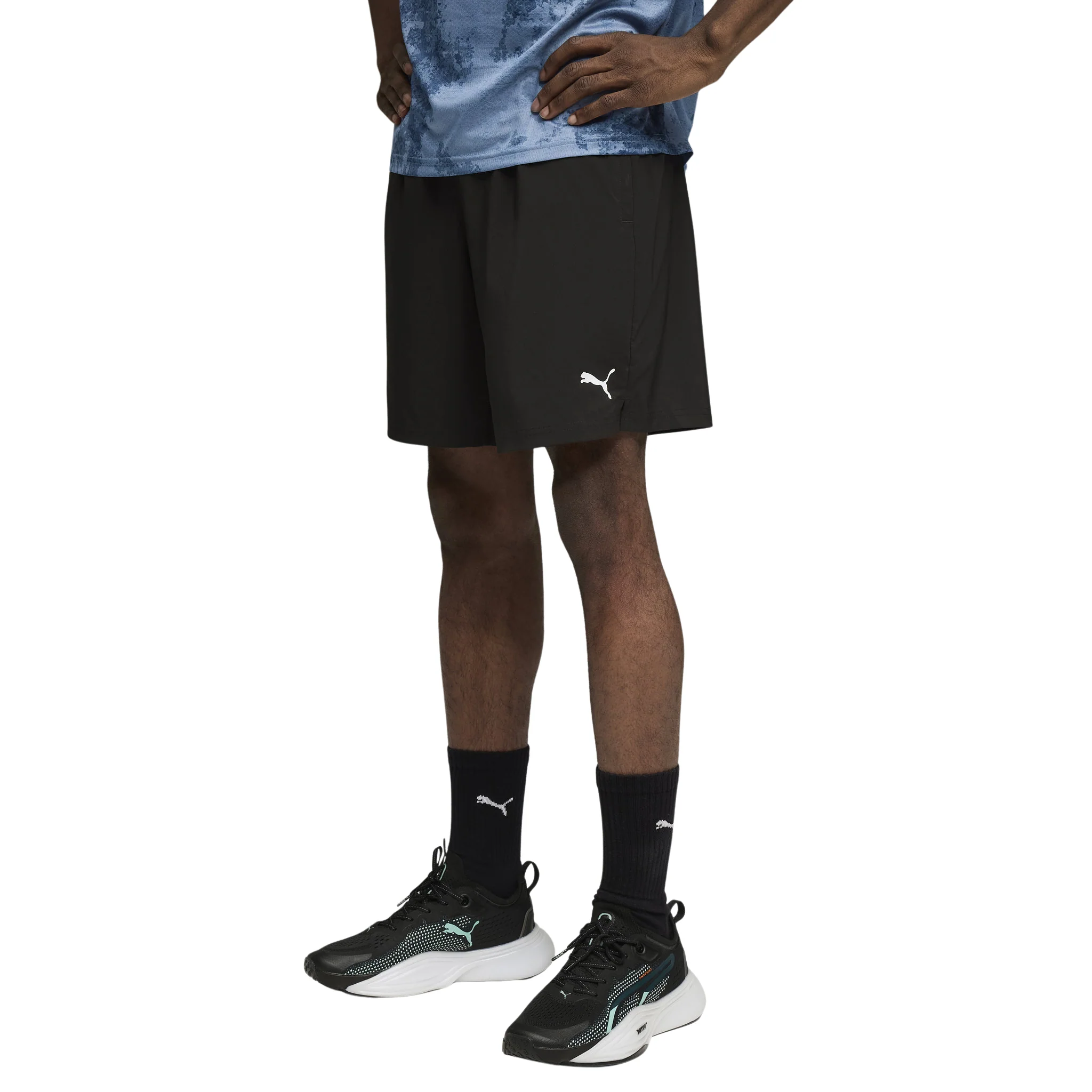 PUMA Train All Day Foundations 7-Inch Mens Woven Shorts