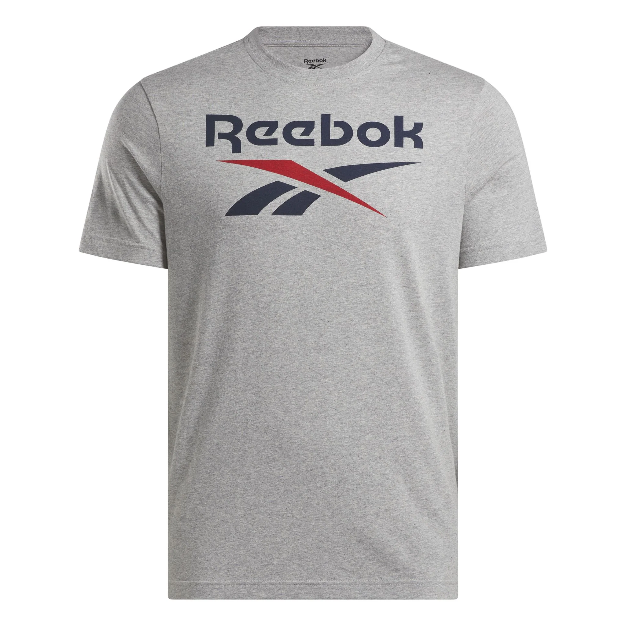 Reebok Identity Big Stacked Logo Mens Tee - Image 4
