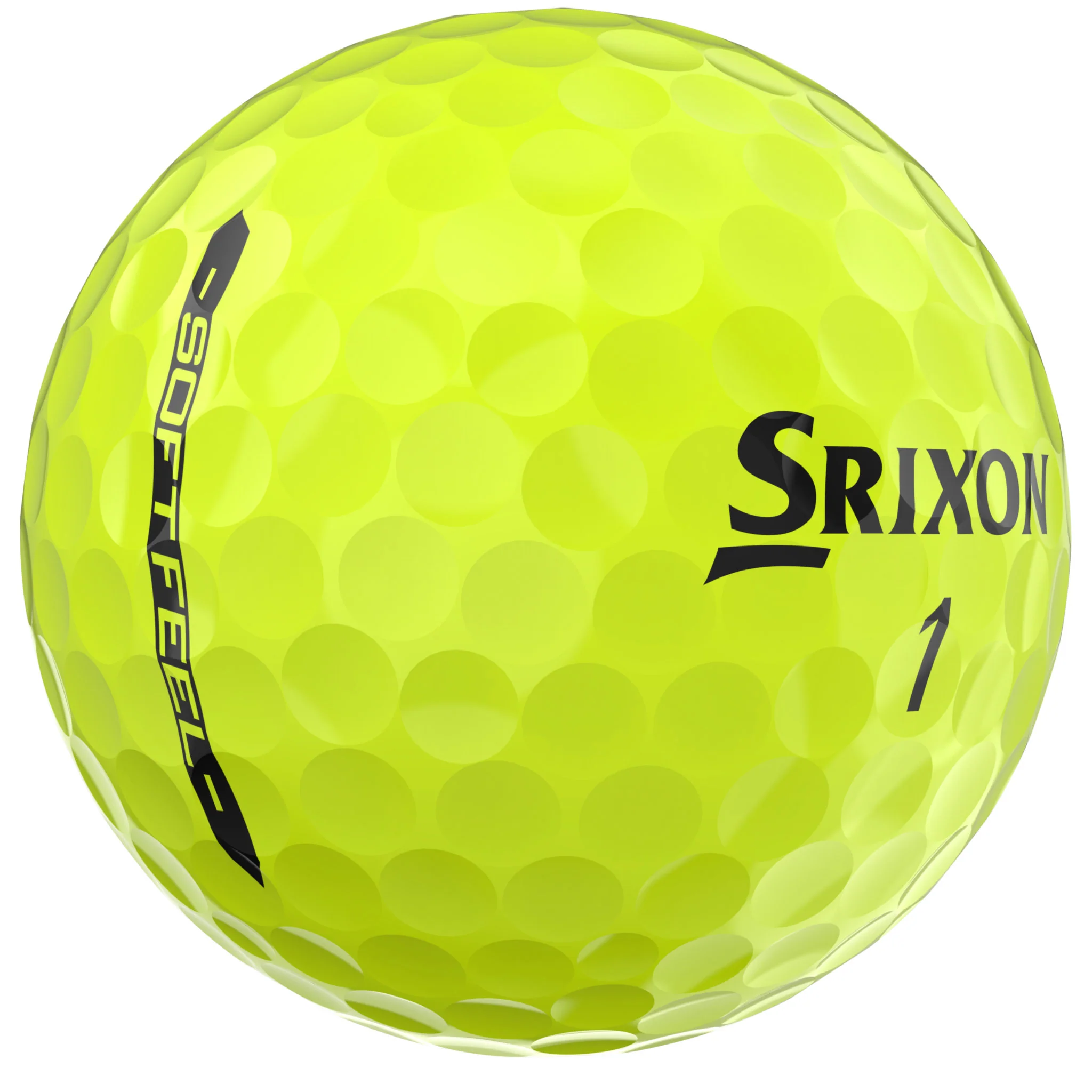 Srixon Soft Feel 14 Golf Balls 12 Pack - Tour Yellow - Image 3