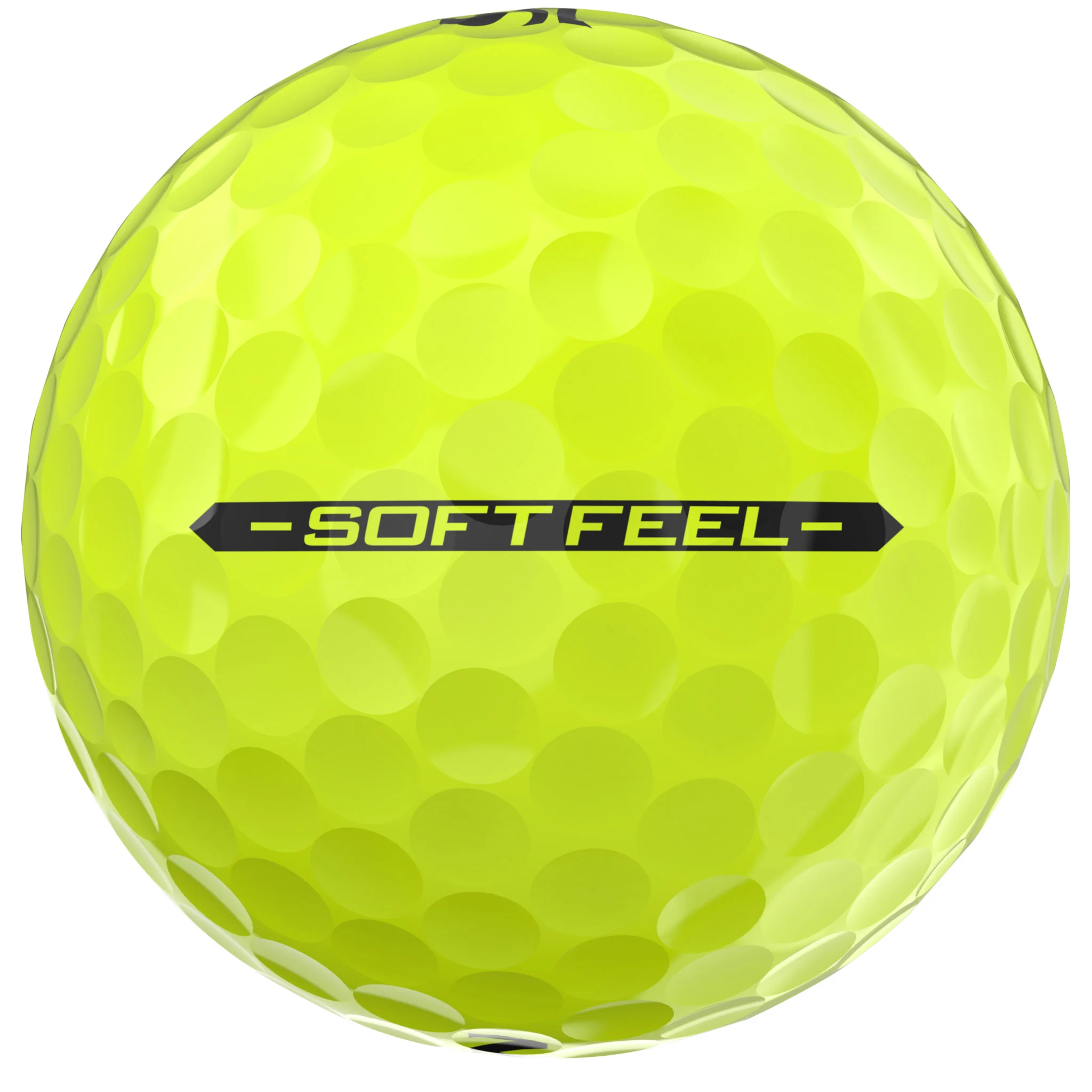 Srixon Soft Feel 14 Golf Balls 12 Pack - Tour Yellow - Image 4
