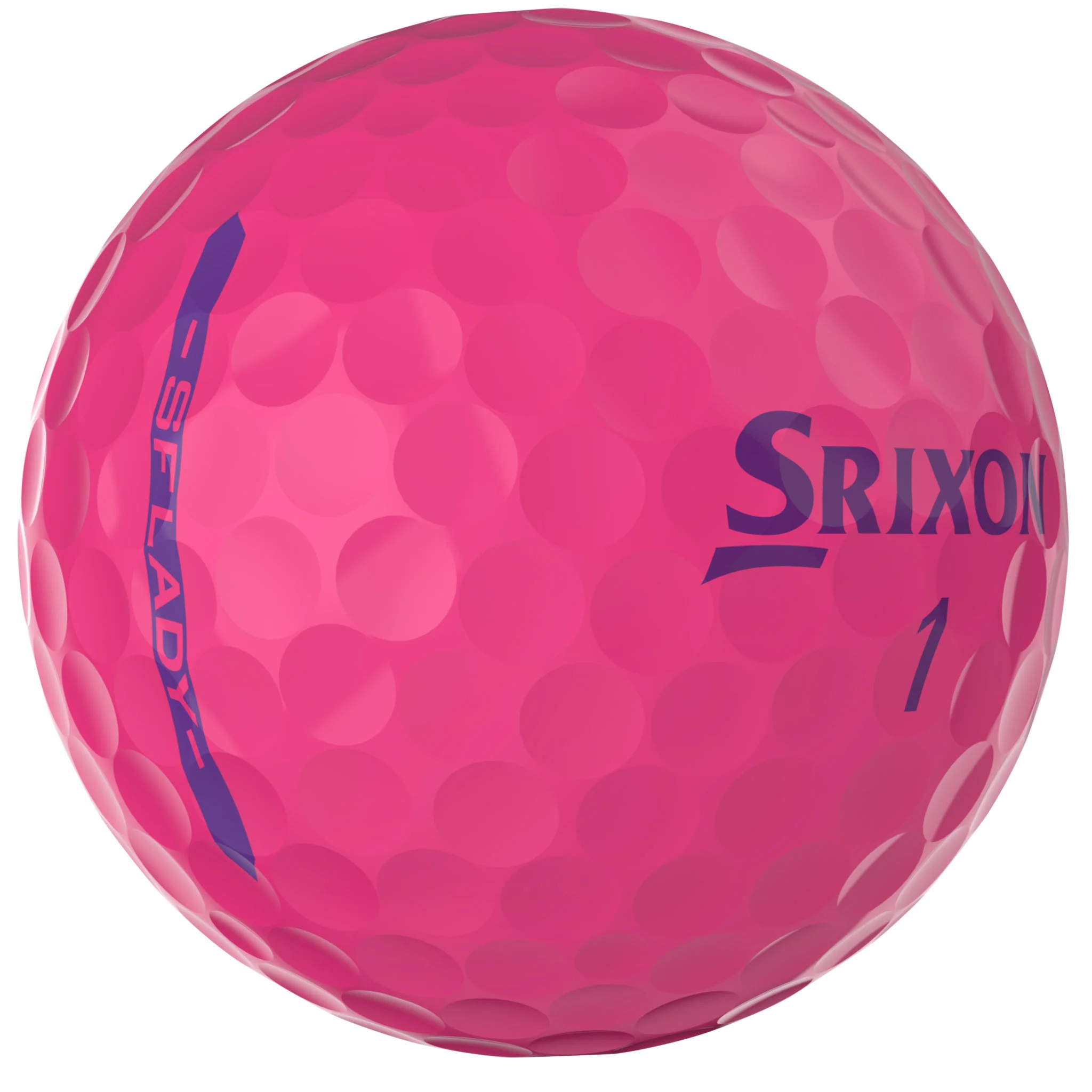 Srixon Soft Feel Lady Golf Balls 12 Pack - Passion Pink - Image 3