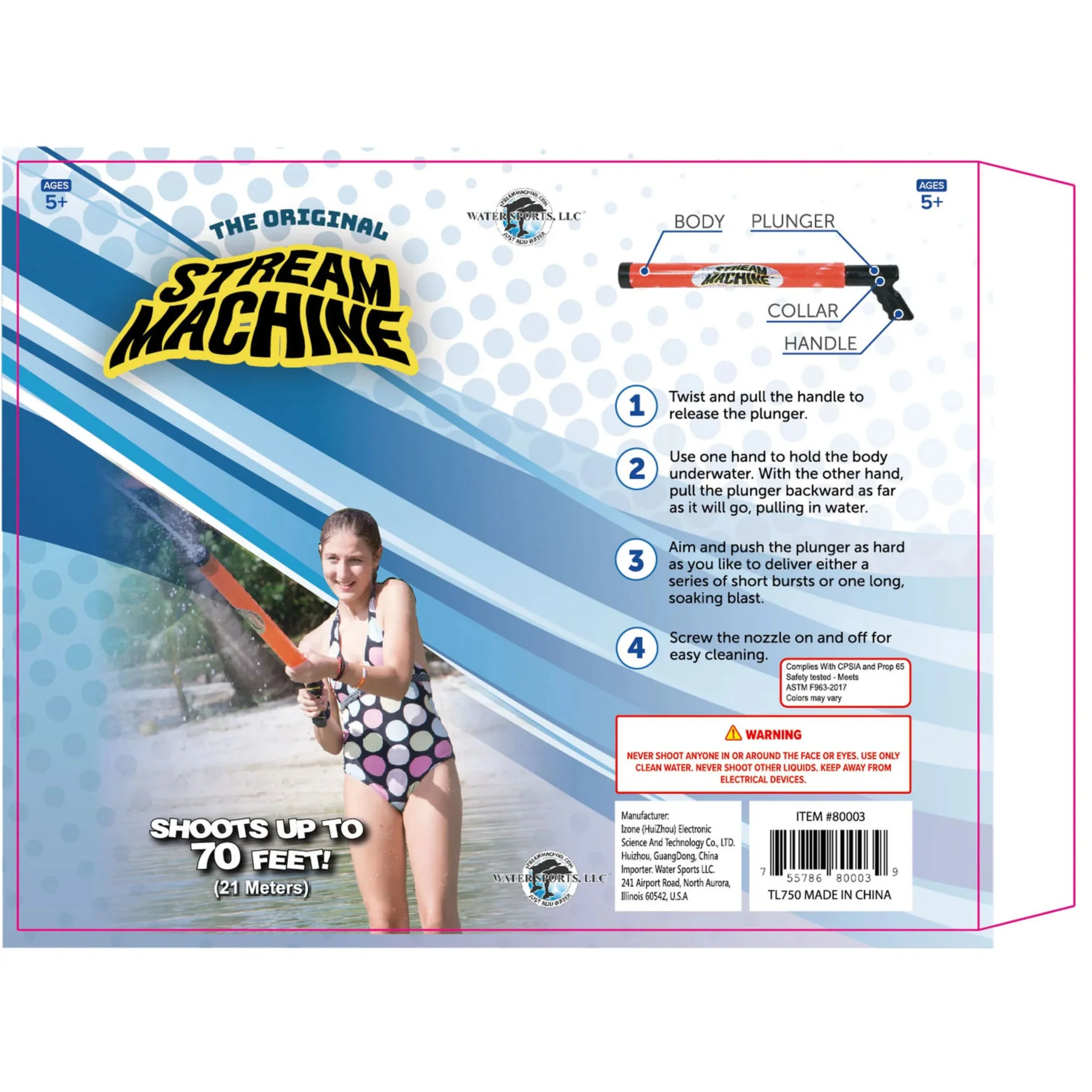 Stream Machine Water Launcher 750 Assorted Styles - Image 5