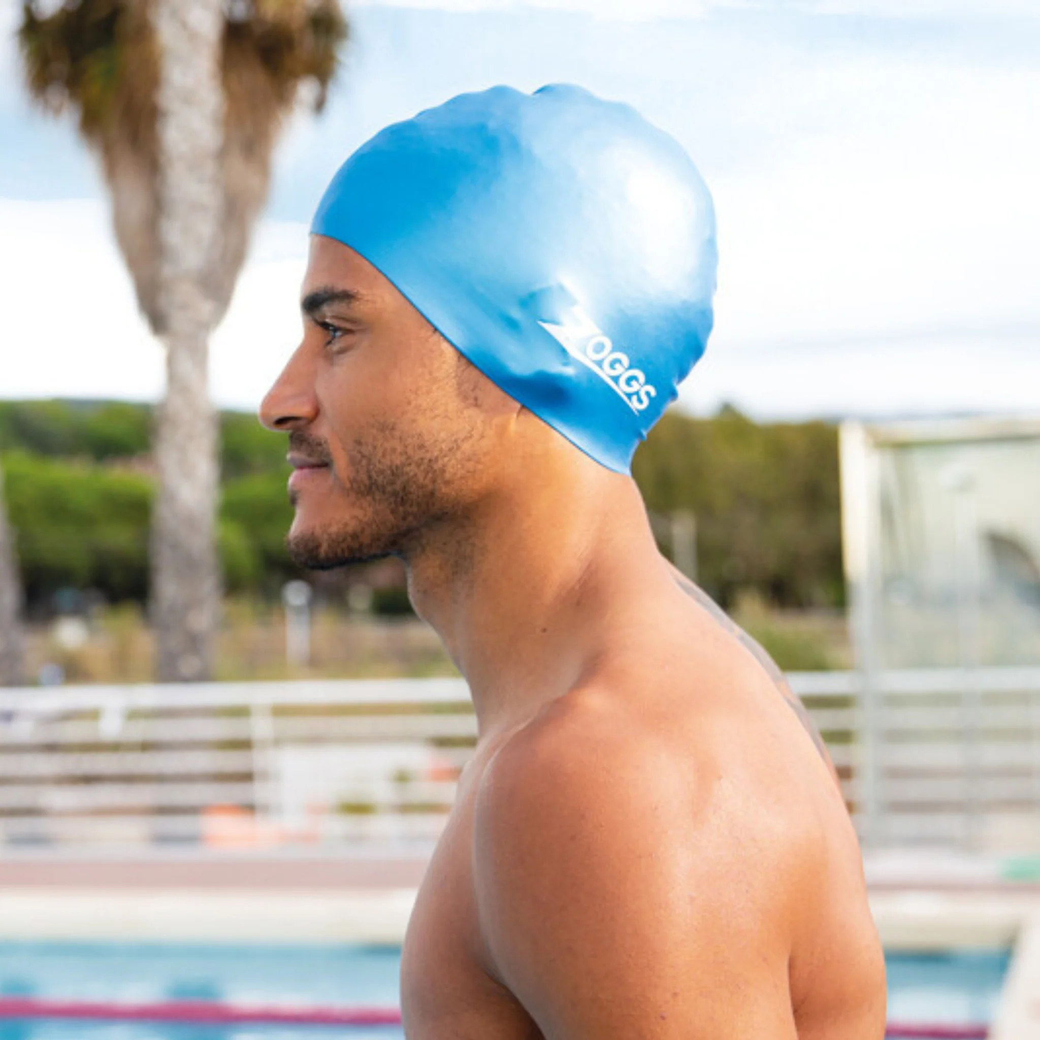 Zoggs Easy Fit Silcone Cap - Assorted Styles - Image 6